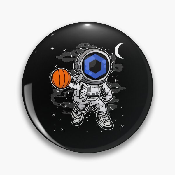 Item preview, Astronaut Basketball Chainlink LINK Coin To The Moon Crypto Token Cryptocurrency Blockchain Wallet HODL designed and sold by AdamRoberts90.