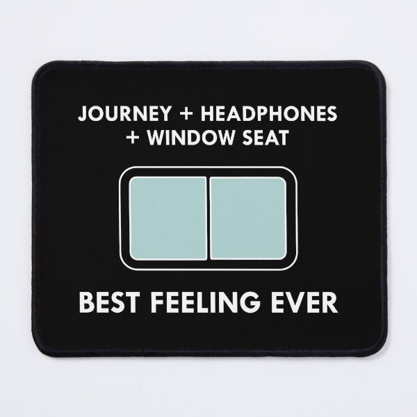 Item preview, Journey Headphones Bus Windows Traveler Gift designed and sold by TastefulTees.