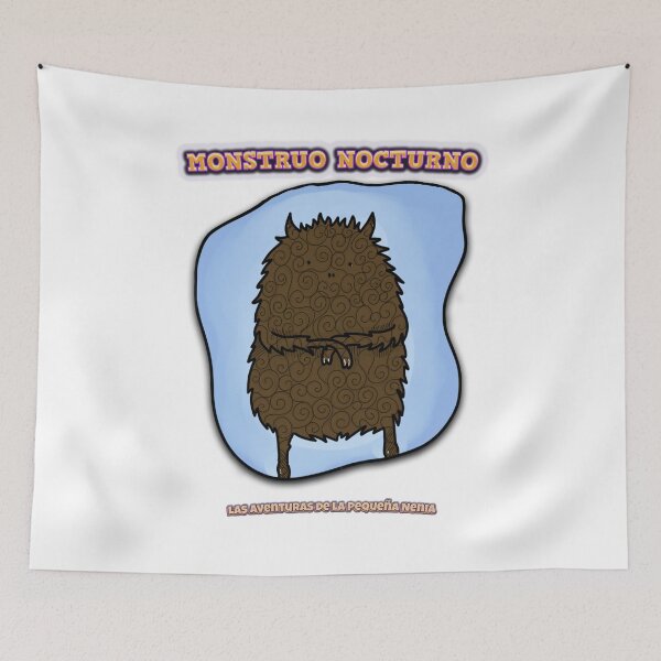 Item preview, Monstruo Nocturno - Las aventuras de la pequeña Neña  designed and sold by The Adventures of Little Nenia.
