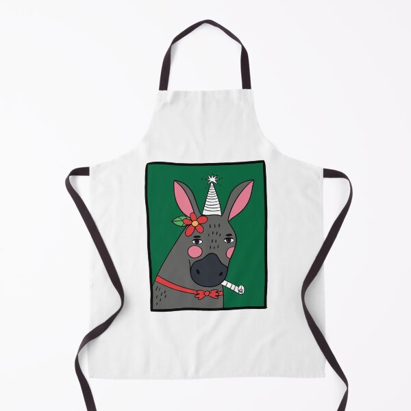 Item preview, Happy Birthday funny illustration with donkey designed and sold by SolArt88.