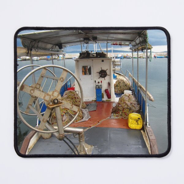Item preview, Lesbos fishing boats. 3 designed and sold by ronsaunders47.