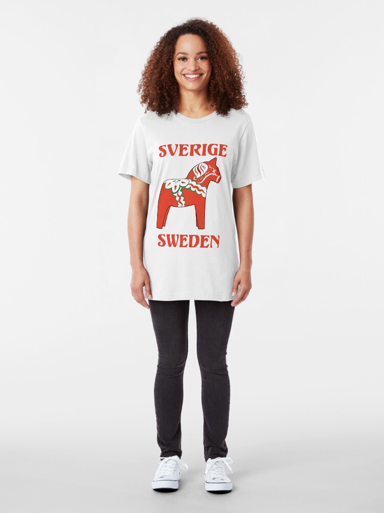 dala horse t shirt