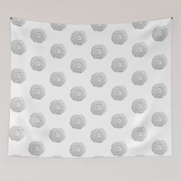 Item preview, Camelia flower in black and white designed and sold by Neon-astronaut1.