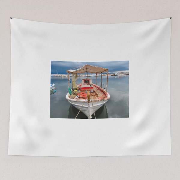 Item preview, Lesbos fishing boats. 2 designed and sold by ronsaunders47.