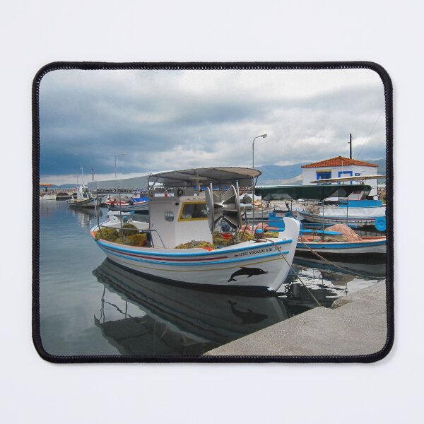 Item preview, Lesbos fishing boats. 1 designed and sold by ronsaunders47.