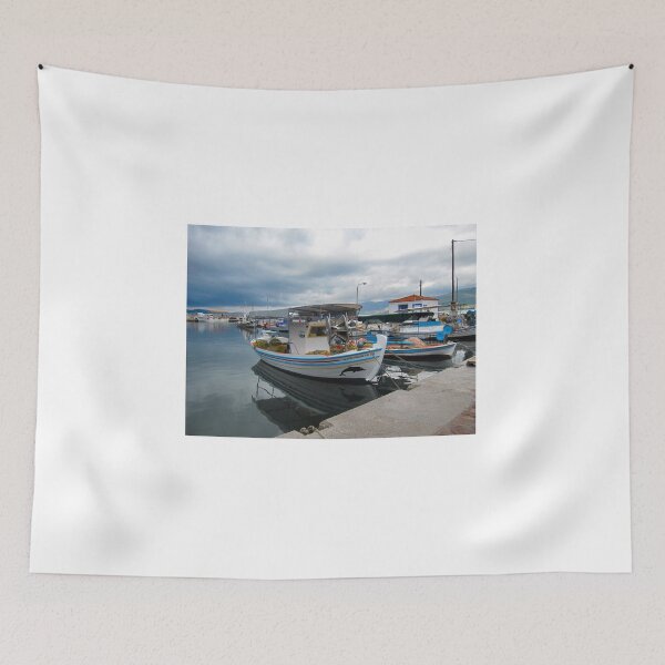 Item preview, Lesbos fishing boats. 1 designed and sold by ronsaunders47.