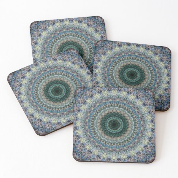 Item preview, Creamy and blue mandala designed and sold by JBlaminsky.