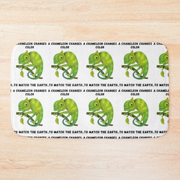 Item preview, Proverb: Saying...A chameleon changes color to match the earth designed and sold by Hinny8.