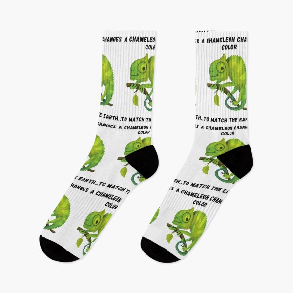 Item preview, Proverb: Saying...A chameleon changes color to match the earth designed and sold by Hinny8.