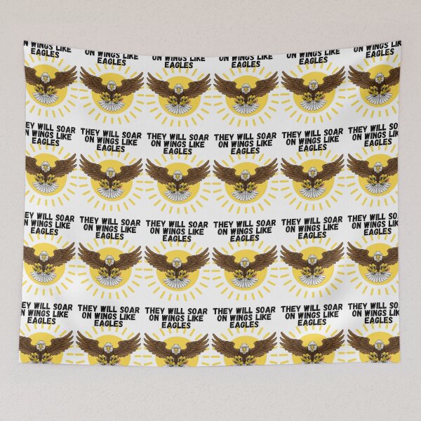 Item preview, Proverb: Saying, Scripture, Bible: They will soar on wings like eagles designed and sold by Hinny8.