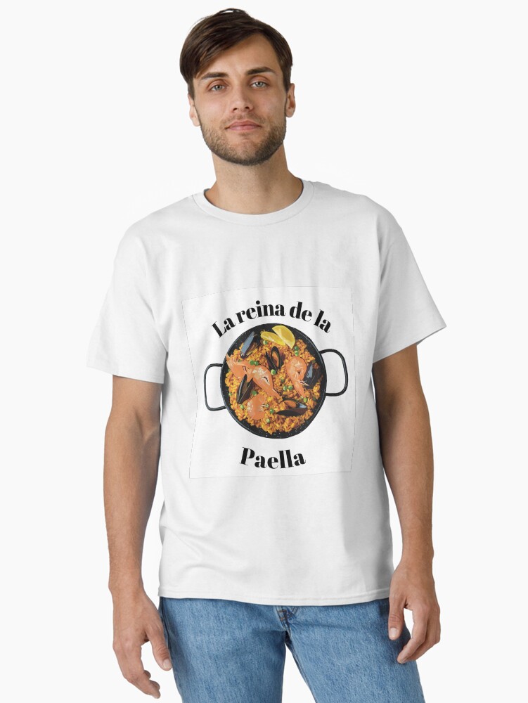 Thumbnail 1 of 7, Classic T-Shirt, La reina de la paella designed and sold by Holailustra.