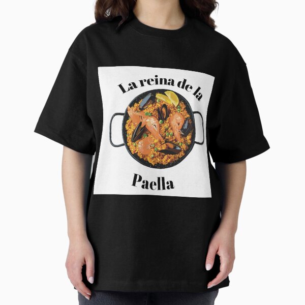 Vista previa del artículo con la obra «La reina de la paella», diseñado y vendido por Hola Ilustra.