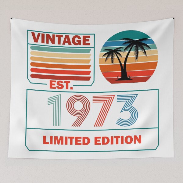 Item preview, Est 1973 Vintage 1973 Limited Edition designed and sold by Rami Khalifah.
