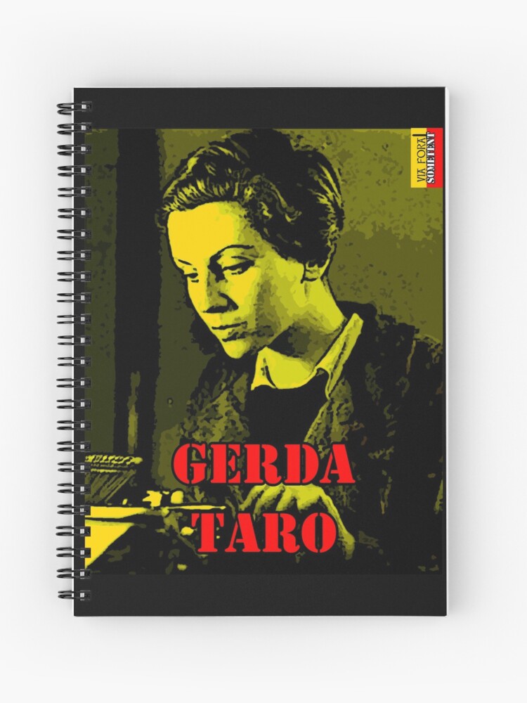 Cuaderno de espiral «Gerda Taro» de ViaForaSometent | Redbubble