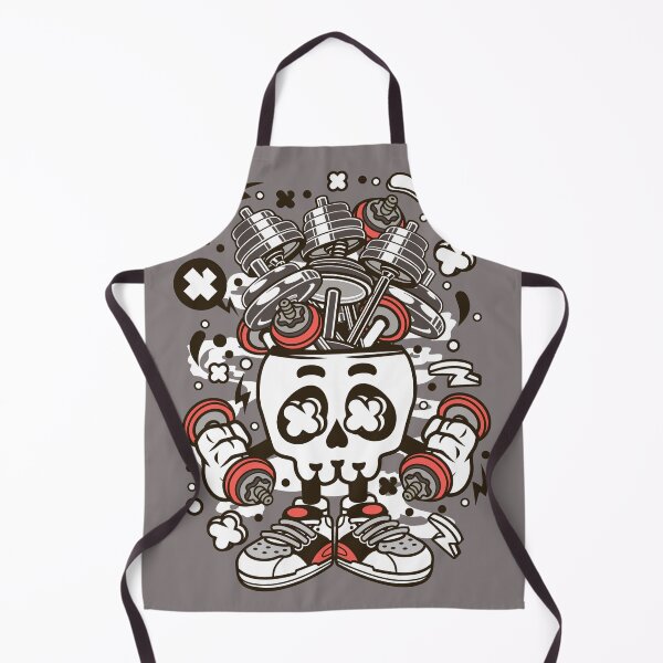 Item preview, Barbell Cute Skull Head designed and sold by SagesZ.