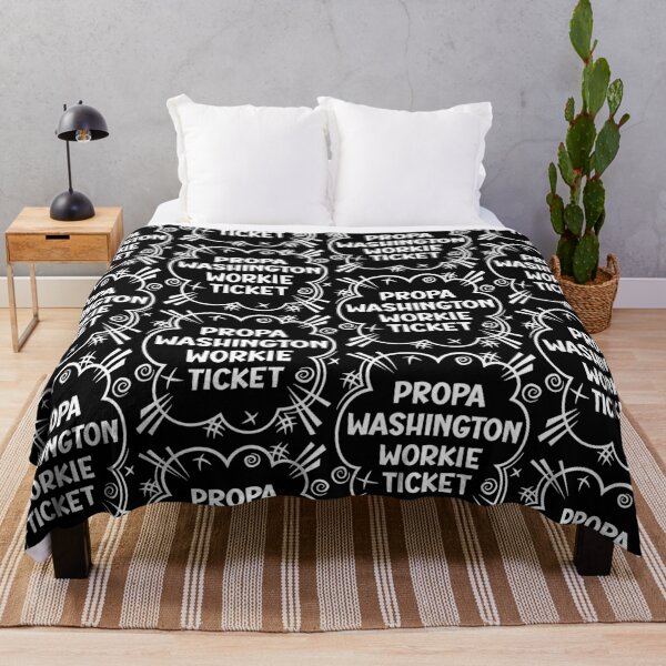 Item preview, PROPA WASHINGTON WORKIE TICKET a cheeky design for people from Washington in the North East of England designed and sold by robimerch.