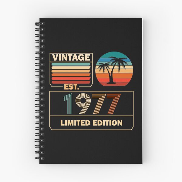 Item preview, Vintage Est. 1977 45th Birthday Limited Edition 45 Years Old  designed and sold by Rami Khalifah.
