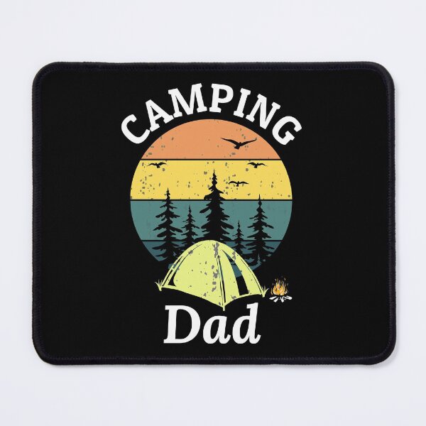 Item preview, Vintage Retro Camping Dad Fathers day Gift designed and sold by TastefulTees.