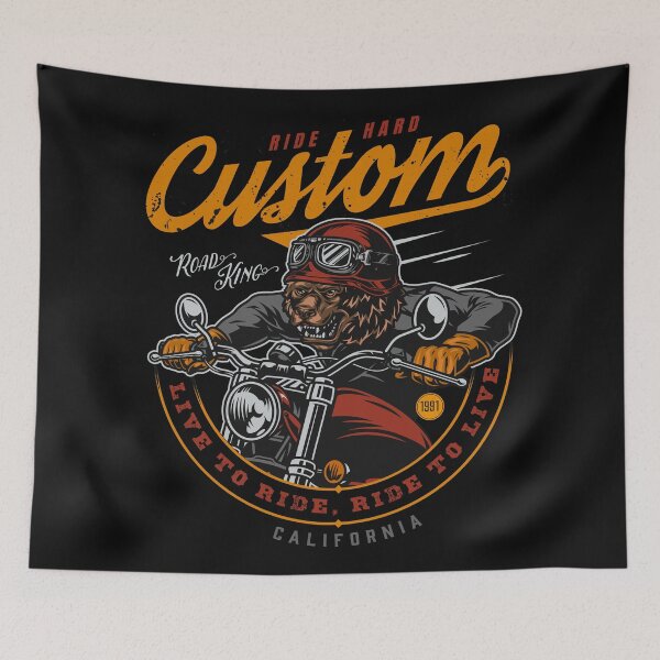 Item preview, Ride hard custom live to ride. Ride to live california designed and sold by yassineddy.