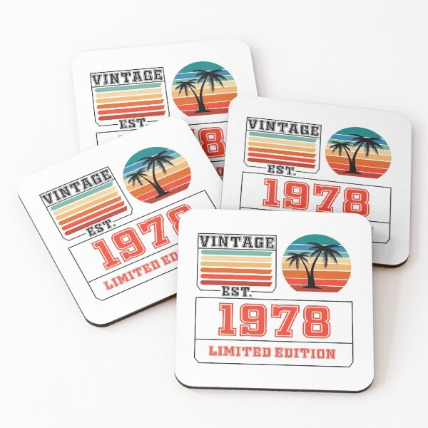 Item preview, Vintage Est. 1978 44th Birthday Limited Edition 44 Years Old  designed and sold by Rami Khalifah.