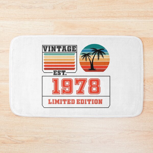 Item preview, Vintage Est. 1978 44th Birthday Limited Edition 44 Years Old  designed and sold by Rami Khalifah.