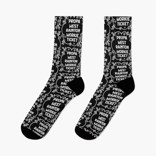 Artikelvorschau, PROPA WEST RAINTON WORKIE TICKET ein freches Design für Leute aus West Rainton im Nordosten Englands entworfen und verkauft von robimerch.