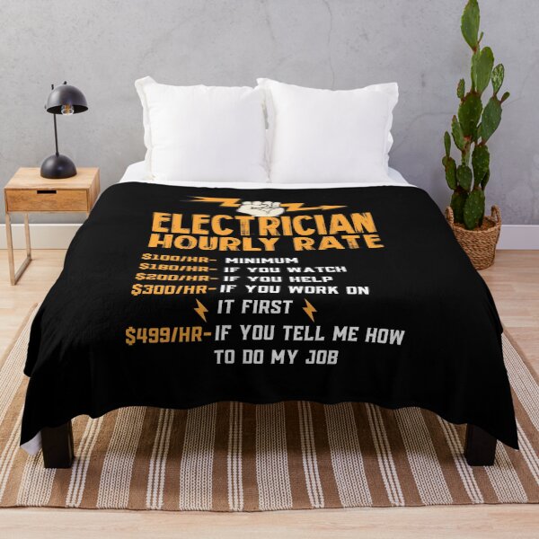 Item preview, Electrician Hourly Rate designed and sold by GoZayaan.