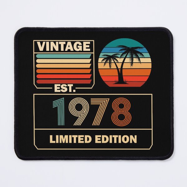 Item preview, Vintage Est. 1978 44th Birthday Limited Edition 44 Years Old designed and sold by Rami Khalifah.