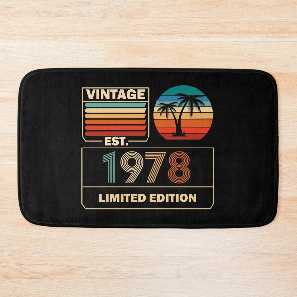 Item preview, Vintage Est. 1978 44th Birthday Limited Edition 44 Years Old  designed and sold by Rami Khalifah.
