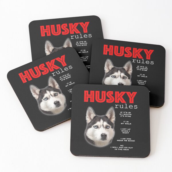 Item preview, Funny rules for the owner of a Siberian Husky designed and sold by Evrard123123.