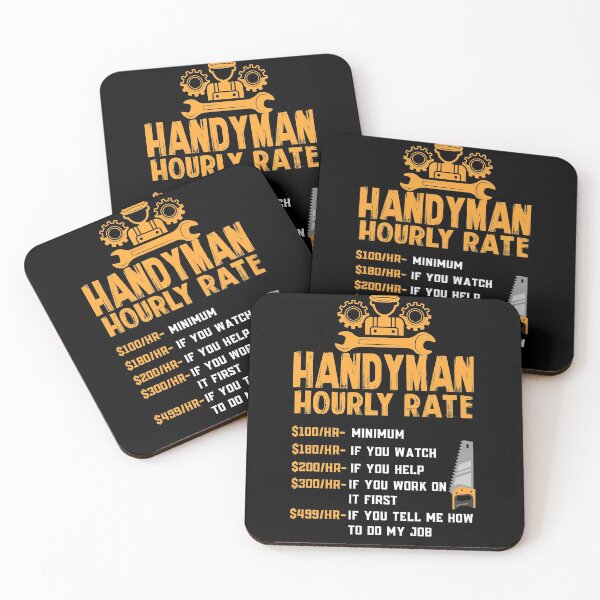 Item preview, Handyman Hourly Rate designed and sold by GoZayaan.