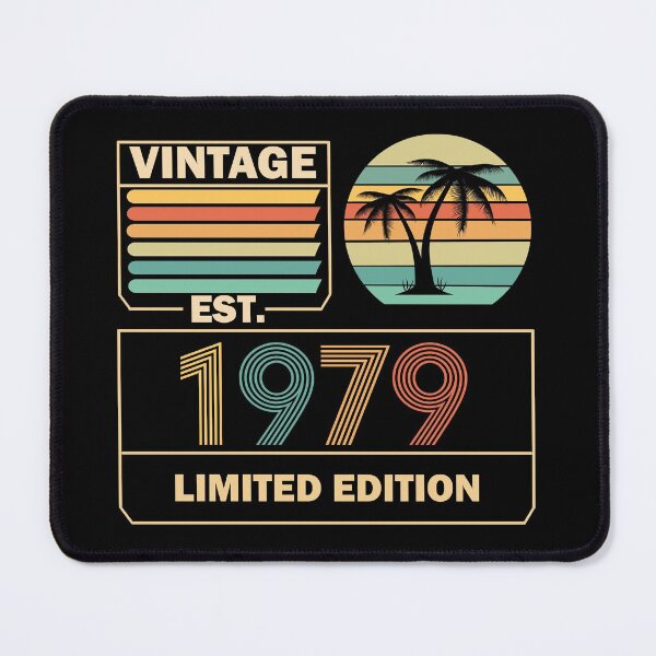 Item preview, Birthday Funny Vintage Awesome Since 1979 designed and sold by Rami Khalifah.