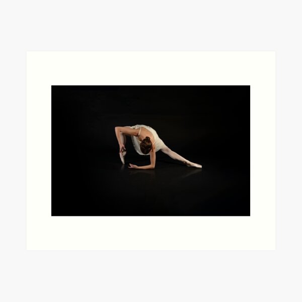 Ballet shapes Art Print