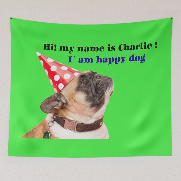 Item preview, I am a happy dog.Call me on your birthday designed and sold by mostheristore.