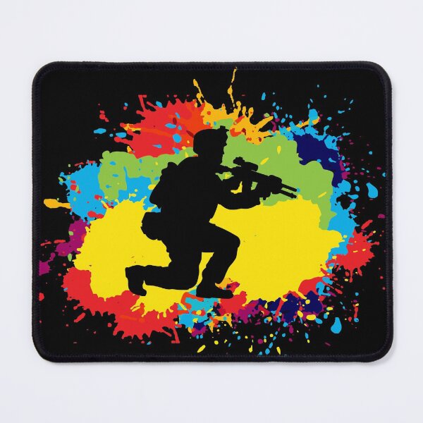 Item preview, Airsoft Lovers Gun Player Watercolour Gift  designed and sold by TastefulTees.