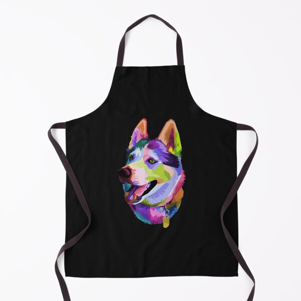 Item preview, Huskie Colorful Pop Art Portrait For Dog Owners Chukcha Sibe designed and sold by Evrard123123.