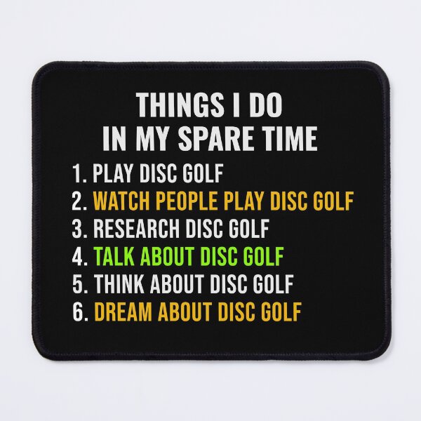 Item preview, Disc Golf Player Golfer Frisbee Funny Saying Humour Gift designed and sold by TastefulTees.