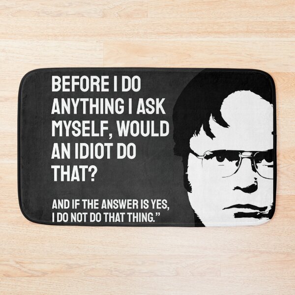 Item preview, The Office - Dwights Idiot Quotes designed and sold by 99mariopfeffer.