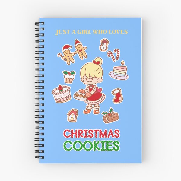 Item preview, Just a girl who loves christmas and cookies designed and sold by space-mandu.