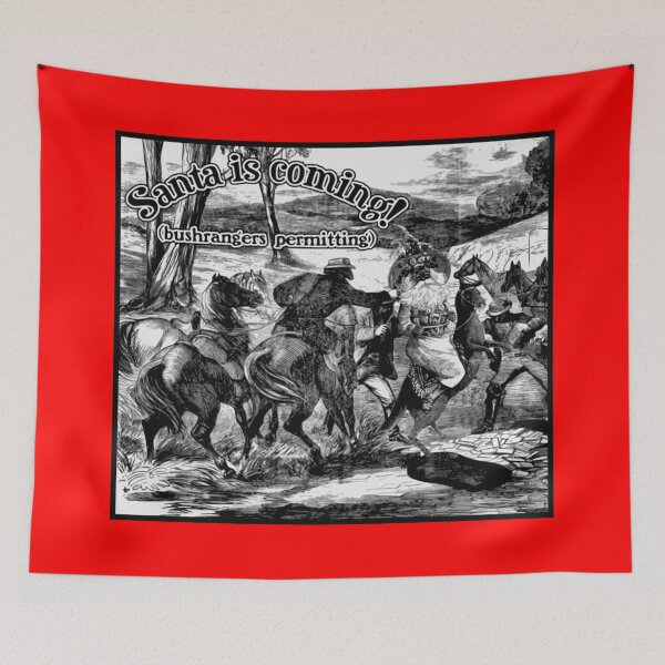 Item preview, Santa is Coming designed and sold by ausbushranging.