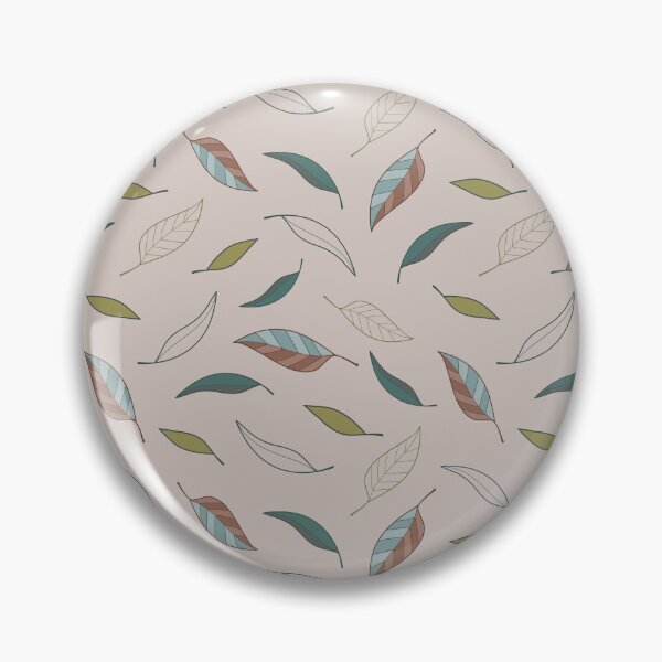 Item preview, Modern Gum Leaf Earthy Tone Pattern designed and sold by CJAura by Claire Jane Johnson.