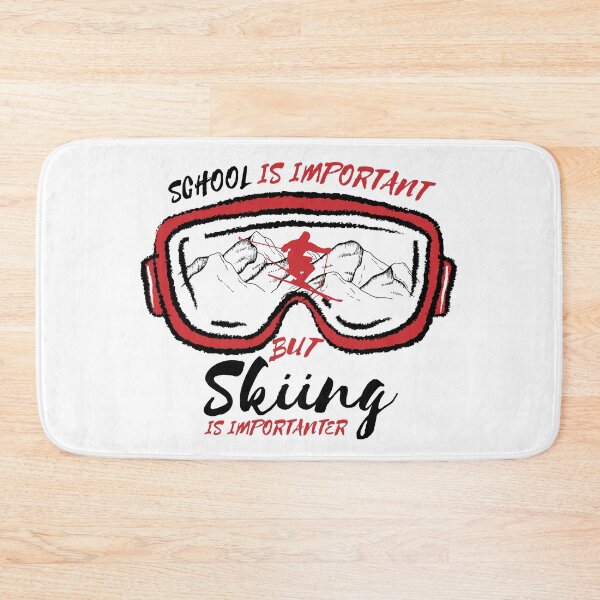 Item preview, School Is Important But Skiing Is Importanter | Ski Lover designed and sold by nestoras28.