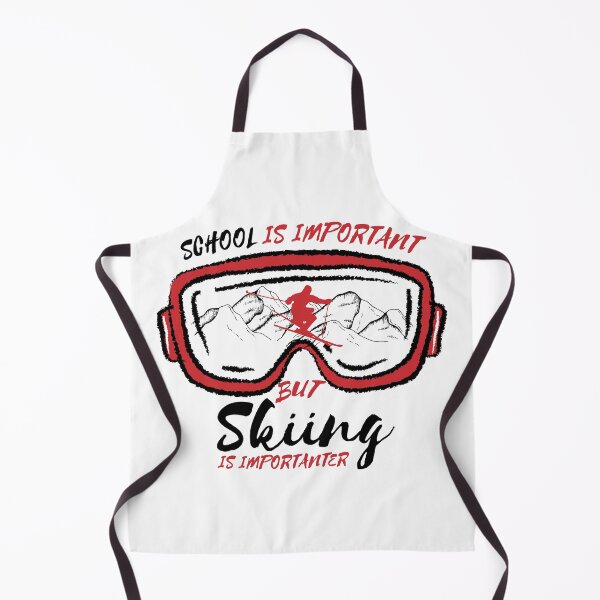 Item preview, School Is Important But Skiing Is Importanter | Ski Lover designed and sold by nestoras28.