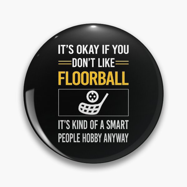 Item preview, Funny Smart People Floorball designed and sold by jiggleterrified.
