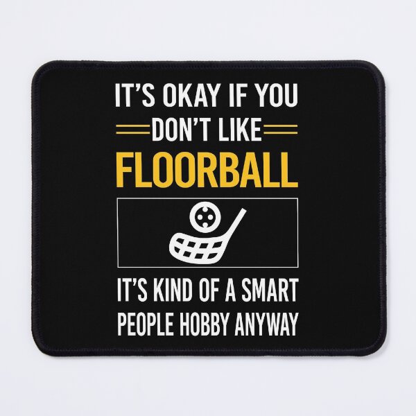 Item preview, Funny Smart People Floorball designed and sold by jiggleterrified.