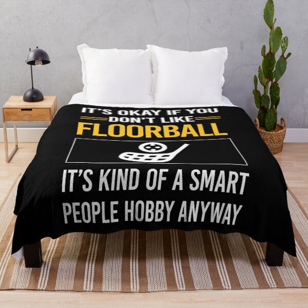 Item preview, Funny Smart People Floorball designed and sold by jiggleterrified.