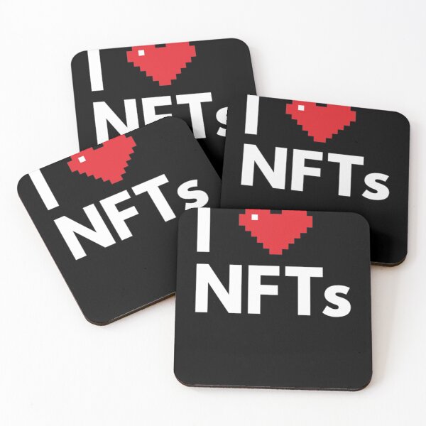 Item preview, I love NFTs - digital tokens - cryptocurrency - Ethereum blockchain Premium designed and sold by KimberlyStacy93.