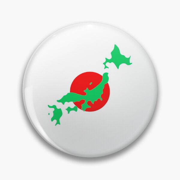 Item preview, Japanese Flag With Map designed and sold by LMoonDesigns.