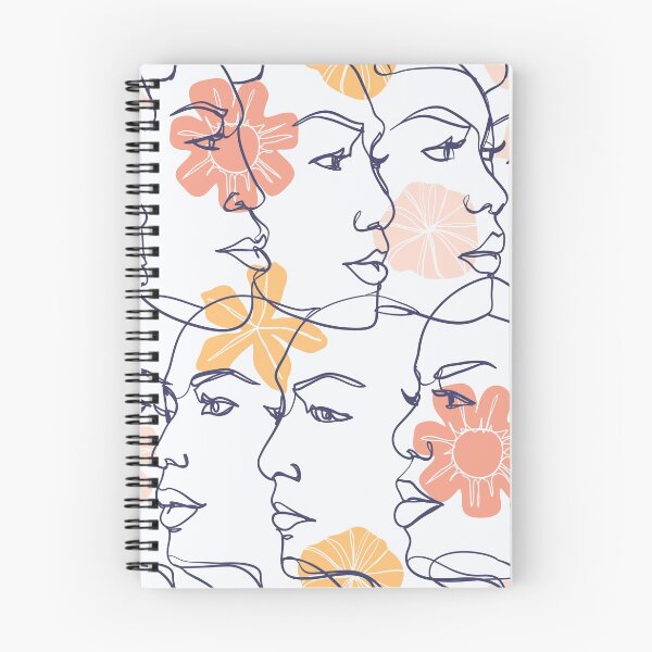 Item preview, beautiful women faces line art designed and sold by Sya Prints.
