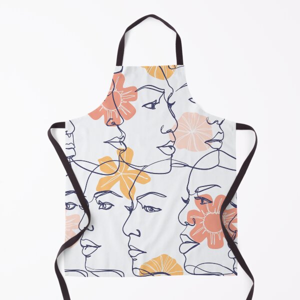 Item preview, beautiful women faces line art designed and sold by Sya Prints.